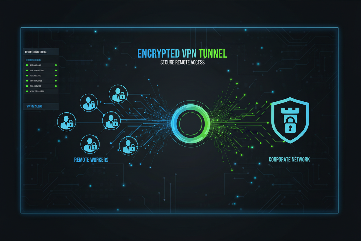 Solution VPN & Accès Distant Sécurisé - DIADIGI TECH DTH